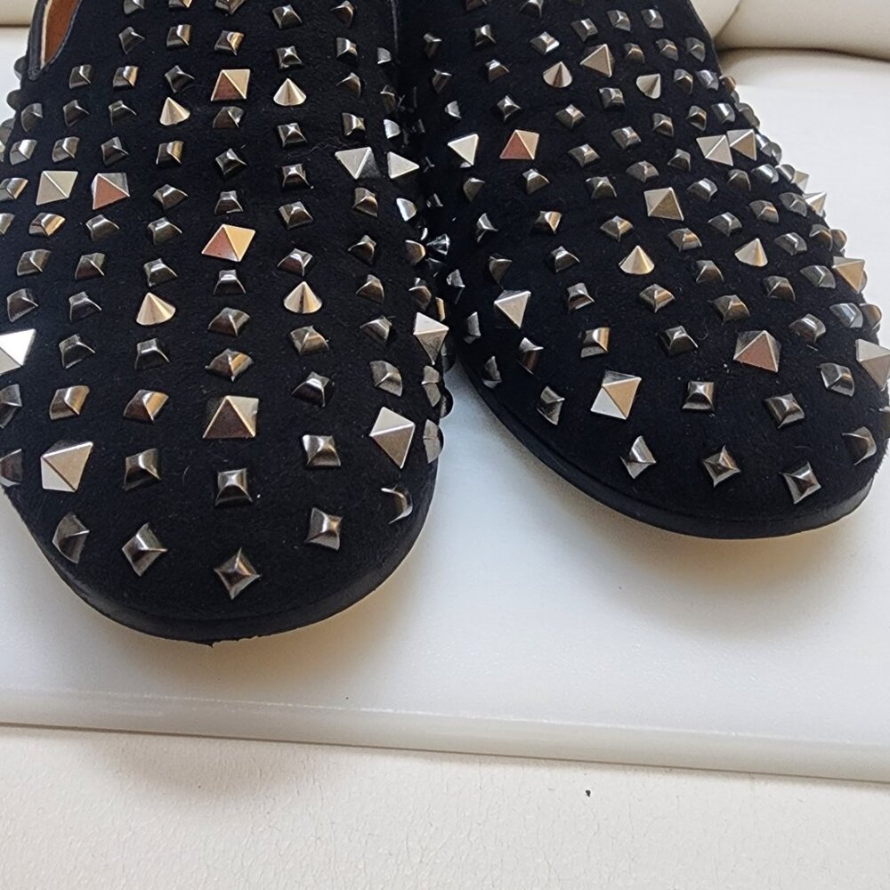 SAKS FIFTH AVENUE Men's Studded Dress Shoes - Size 9.5 - Picture 4 of 8